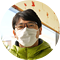 田中庄司，日本长野县，因眼睑痉挛接受针灸治疗。