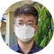 中嶋和久，日本长野县，因面部痉挛接受针灸治疗。