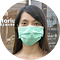 石井綾乃，日本长野县，因面部神经痛接受针灸治疗。